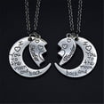 thumbnail image 3 of Dengjunhu 6Pcs Mother Daughter Necklace Set, Mom I Love You to the Moon and Back Mom and Daughter Necklaces Jewelry Pendant Necklace, 3 of 6