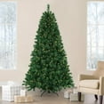 thumbnail image 2 of Jeco 7.5' Pre-Lit Artificial Christmas Tree With Metal Base, 2 of 8