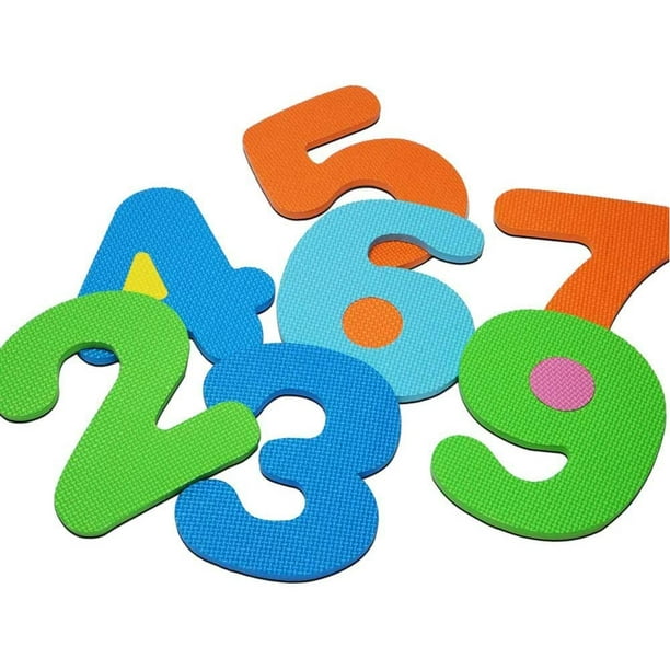 Kids Foam Puzzle Play Mat 36 Piece Set Interlocking Floor Tiles with Alphabet and Numbers