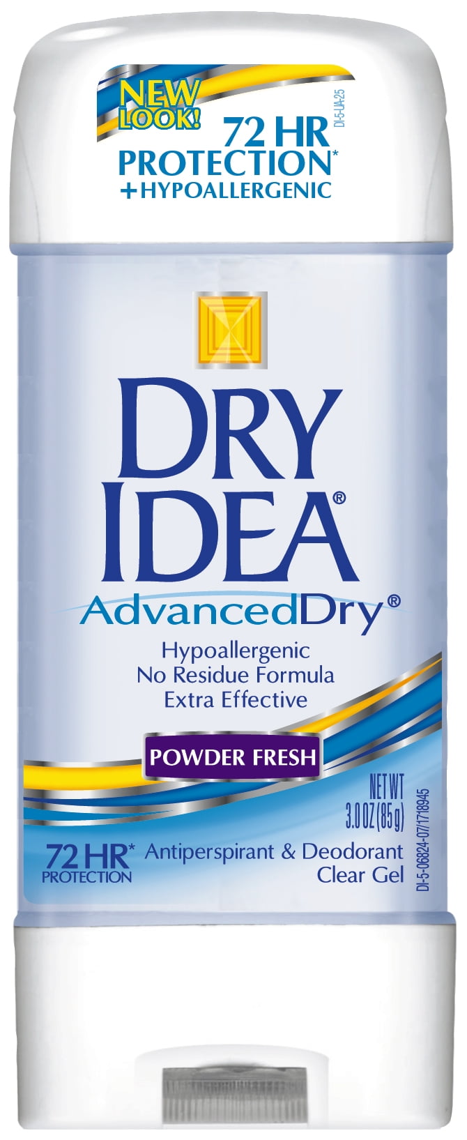 Dry Idea Antiperspirant Deodorant Gel, Powder Fresh, 3 Ounce