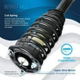 thumbnail image 3 of Detroit Axle - 4pc Front Struts w/Coil Spring Rear Shock Absorbers Replacement for Hyundai Sonata Kia Optima Fits select: 2004-2005 HYUNDAI SONATA GL, 2004-2005 KIA OPTIMA LX/EX, 3 of 5