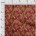 thumbnail image 1 of oneOone Cotton Poplin Brown Fabric Batik Sewing Fabric By The Yard Printed Diy Clothing Sewing Supplies 56 Inch Wide, 1 of 4