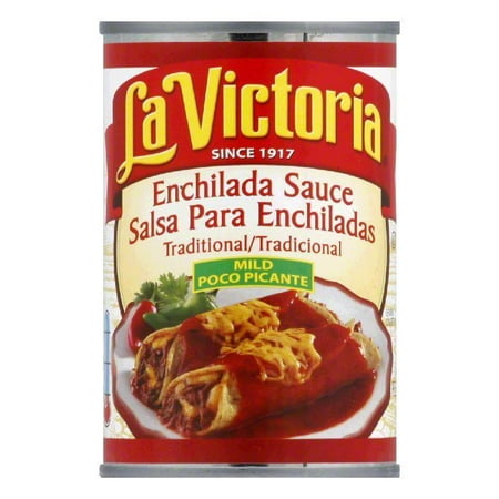 La Victoria Red Enchilada Sauce Traditional - Mild, 10 OZ (Pack of