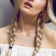 thumbnail image 4 of 26 Initial Alphabet Shape Rhinestone Collar para Mujeres Collares para Mujeres A Z 26 Alphabet Initial Silver Collares para Mujeres Niñas, 4 of 4