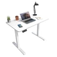 thumbnail image 5 of Mount-It! Electric Standing Desk with 48" x 24" Tabletop - Compact Sit Stand Desk with Memory Presets, Home Office Workstation, White, 5 of 13