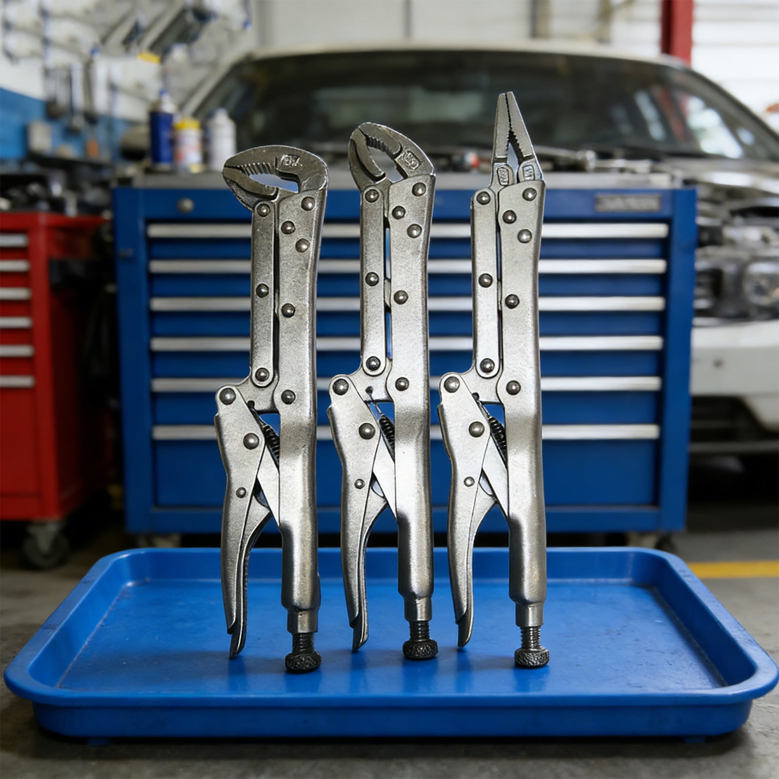 Ergonomic Professional Pliers Clamping Tool for Automotive Use with Long Nose Needle and Round Nose Design
