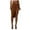 Brown, variant on Fgnfyis Summer New Ladies Slim Drawstring Skirt Skirts for Women Purple XL