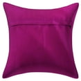 thumbnail image 2 of Stylo Culture Indian Couch Throw Pillow Covers 16 x 16 Jacquard Purple Square 40cm x 40cm Home Decor Brocade Elephant Floral Zippered Cushion Covers | Set Of 2, 2 of 3