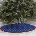 thumbnail image 7 of Texas Rangers Microplush Christmas Tree Skirt, 7 of 7