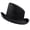 Black, variant on inhzoy Classic Fedora Hat Flat Top Hat Gentleman Topper Hats Derby Cap for Cocktail Formal Party Royal Blue One Size