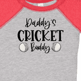 thumbnail image 4 of Inktastic Daddy's Cricket Buddy Boys or Girls Baby Bodysuit, 4 of 5
