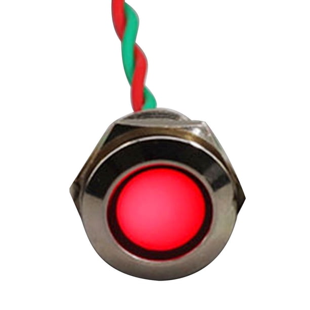 Botón Plano 16mm Conexión Roscada Pulsador De Acero Inoxidable Plano - 16 Mm, Conexión Roscada, Ideal Timbre O Sistema Pulsador Timbre Vandalismo