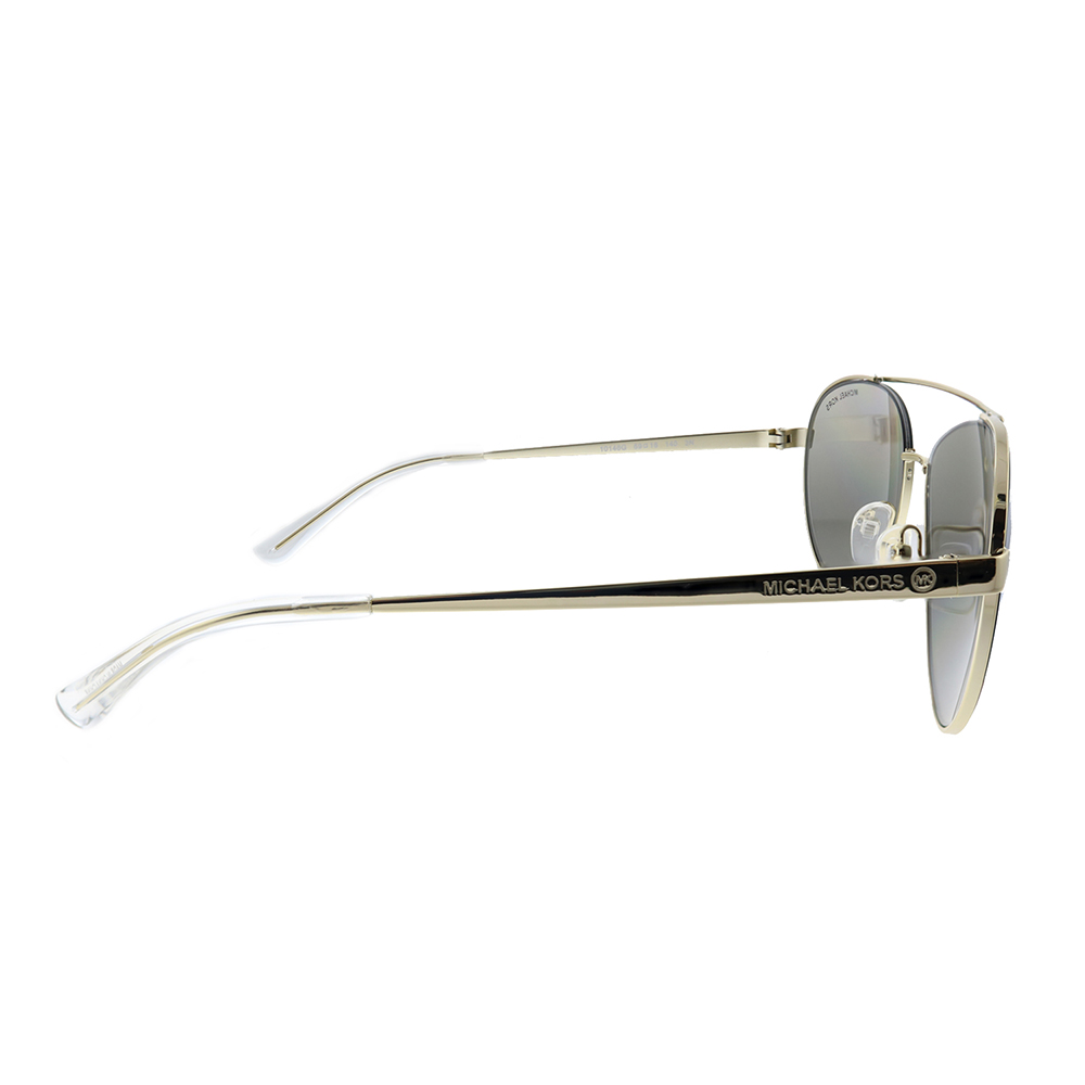Michael Kors Aventura MK 1071 Metal Womens Aviator Sunglasses Light Gold 59mm Adult - image 3 of 3