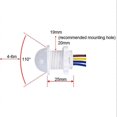 thumbnail image 5 of 2PCS Smart PIR Sensor Detector Switch 110V 220V Human Body Infrared Motion Sensor Indction Auto on Off Light Switches, 5 of 5