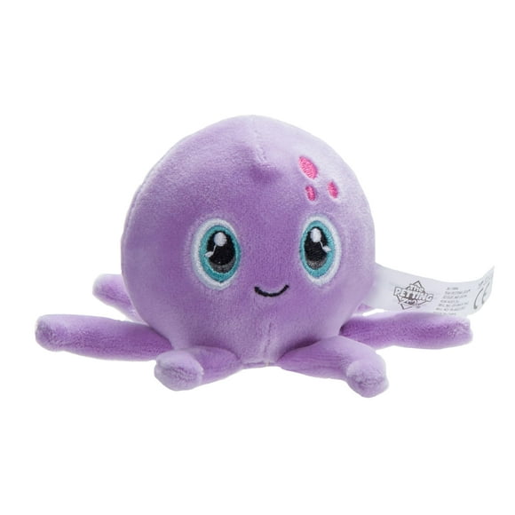 The Petting Zoo Purple Octopus Stuffed Animal Plushie Gifts for Kids Squishiez Sealife Animal Squeeze Toy Octopus Plush Toy 3 inches
