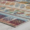 thumbnail image 6 of Modway Tribute 94.5x122" Nala Vintage Floral Lattice Area Rug in Multi-Color, 6 of 8