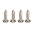 thumbnail image 4 of 2Pcs TL Electric Guitar Jack Covers, Round Metal Plate with Mounting Screws, Silver, 4 of 4