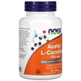 thumbnail image 3 of (2 pack) NOW Foods - Acetyl-L-Carnitine Brain & Nerve Cell Function 750 mg - 90 Tablets, 3 of 7