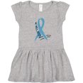 thumbnail image 3 of Inktastic We Will Win Against Prostate Cancer Ribbon Girls Toddler Dress, 3 of 5