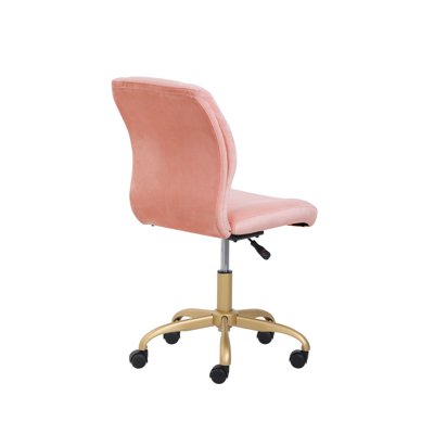 Buy Mainstays Plush Velvet Office Chair