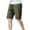 Green, variant on Mlzmgr Mens Shorts Elastic Waist 11 Inch Inseam Drawstring Straight Leg Shorts Summer Going out Daily Shorts