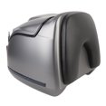 thumbnail image 1 of 38L Motorcycle Top Box, Waterproofing Universal Fit with Key Lock, Base Plate Motorcycle Luggage Trunk Tail Storage Carrier Case for Helmet Gloves, 1 of 7