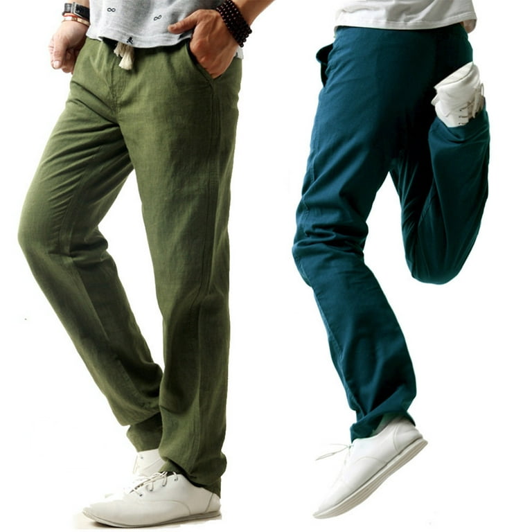 YWDJ Joggers for Men Cargo Men Fashion Casual Loose Sweatpants