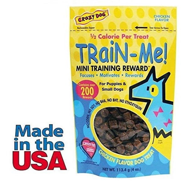 Dog Training Mini Treat Pack Chicken Flavor Rewards For Puppies Small Breed Dogs(One Pack)