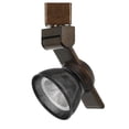 thumbnail image 1 of Benjara BM220802 12W Integrated LED Metal Track Fixture with Mesh Head, Bronze & Black, 1 of 1