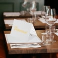 thumbnail image 5 of icolorfuled 50pcs Reserved Table Sign Paper for Restaurant Wedding White, 5 of 6