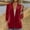 #216-Red, variant on Roncen Women Button Fitted Velvet Blazer Jacket Business Suit Jacket Work Office Notched Collar