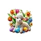 thumbnail image 2 of Adornos de Pascua, regalos de Pascua, colgante de cordero acrílico, huevo de Pascua, colgante acrílico, fondo para puerta y ventana, decoración de pared, tablero colgante, decoraciones acrílicas., 2 of 6