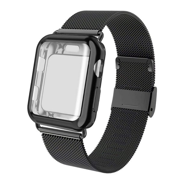 milanese loop 44mm black