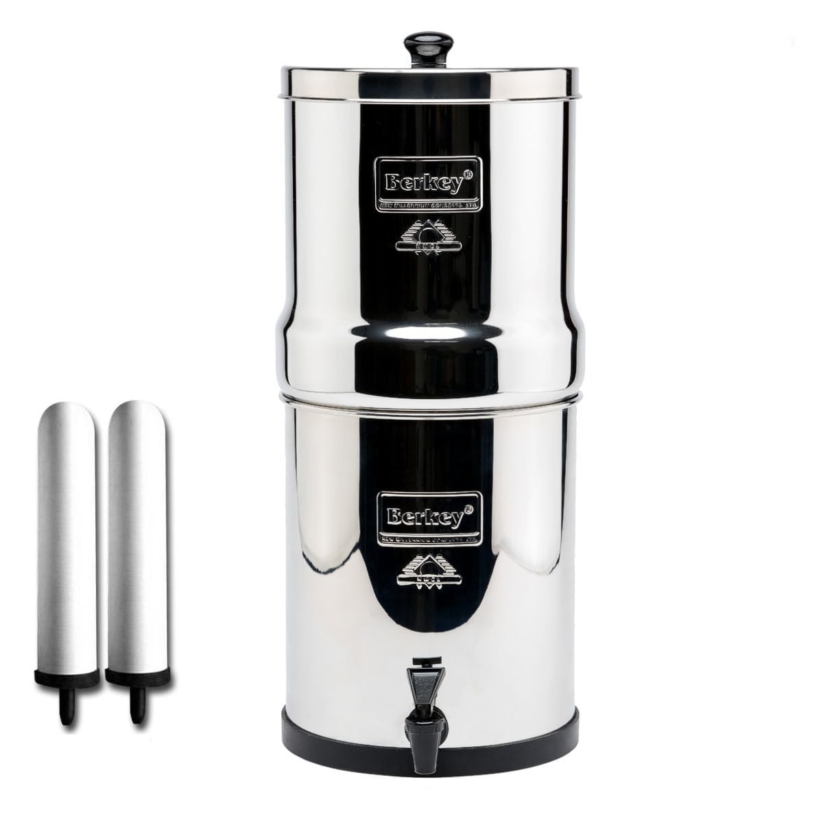 Berkey Travel 1.5 Gal Water System 2 7 Inch Ceramic Filters