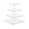 thumbnail image 2 of Acrylic Cupcake Stand for 50 Cupcakes, Tiered Dessert Display Tower with Sturdy Column, Clear Party Serving Platter for Weddings Birthdays and Events, 2 of 9