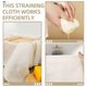thumbnail image 3 of unbranded 10Ud De Para Cocina Crema Beige Para Colar Tofu Yogur Y Jugos Con Alta Durabilidad, 3 of 8