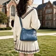 thumbnail image 3 of Sunyuer Fashion Crossbody Bag For Women Shoulder Bag Soft PU Leather Handbags Purses Multi Pocket Hobo Tote Bag, 3 of 6