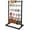 Black, variant on 6 Tier Large Capacity Ribbon Storage Organizer Rack - Metal Ribbon Spool Holder for Craft Ribbon Washi Tape Arts & Crafts Supplies, Ribbon Rack for Craft Room, Florist Arts Wrapping