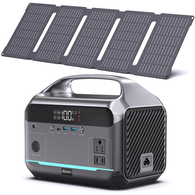 Estación de Energía Portátil DARAN NEO300L 288Wh 350W Solar