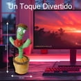 thumbnail image 4 of CM-TOP Cactus Bailarin, Cactus Parlante, Juguete De Peluche con Música, Recargable de Cactus, Habla y Repite, 3-12 Años, Regalo, Juguete Creativo para Niños, Diferentes Modelos, 4 of 8