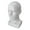 White, variant on PVC Mannequin Male Head Model Height 34cm Cosmetology Styling Tools Accessories Hair Glasses Head Circumference 56cm Sturdy White