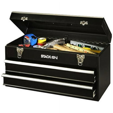 Stack-On SHB-620 20-Inch 2-Drawer Tool Chest, Black