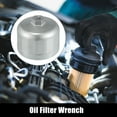 thumbnail image 2 of 86mm 16 Flutes Car Oil Filter Socket Wrench Housing Cap Socket Remover Tools for BMW for Volvo Silver Tone, 2 of 6