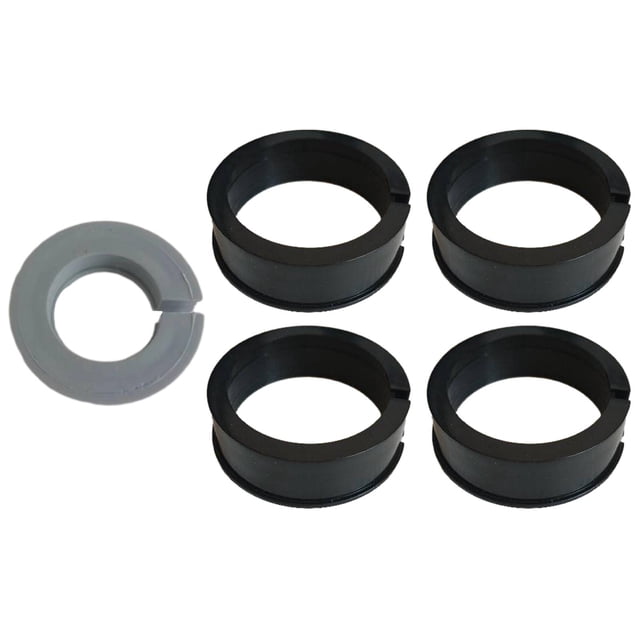Accesorio de taladro con mangas reductoras, 5 uds., 40mm, 52mm, 55mm, 57mm, 60mm, repuesto para ojal convertidor de espiga cuadrada