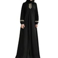 thumbnail image 2 of TINZ Robe Maxi Abaya Imprimée pour Femmes Grande Taille Vêtements pour Couples Robe pour Filles Hijab pour Femmes Robe Traditionnelle Vêtements pour Femmes pour Prier Robes Nigérianes pour Femmes, 2 of 2
