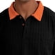 thumbnail image 4 of pstuiky camisetas de hombre, Camisa deportiva informal de manga corta con solapa y medio botón para hombre camisetas de hombre s, 4 of 5