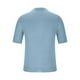 thumbnail image 5 of pstuiky Camisas de vestir de manga corta para hombre, Camiseta de punto a rayas con agujeros y malla para hombre, manga corta, cuello en V, color liso ropa de hombre xl, 5 of 6
