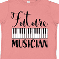thumbnail image 4 of Inktastic Future Musician Piano Music Boys or Girls Toddler T-Shirt, 4 of 5