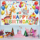 thumbnail image 1 of Bandera de cumpleaños para niños Heldig pancarta feliz cumpleaños, 1 of 1