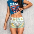 thumbnail image 3 of Lsque Books Pattern High Waisted Biker Shorts for Women-Tummy Control Fitness Athletic Workout Running Yoga Gym Shorts,Moisture-Wicking-Medium, 3 of 9